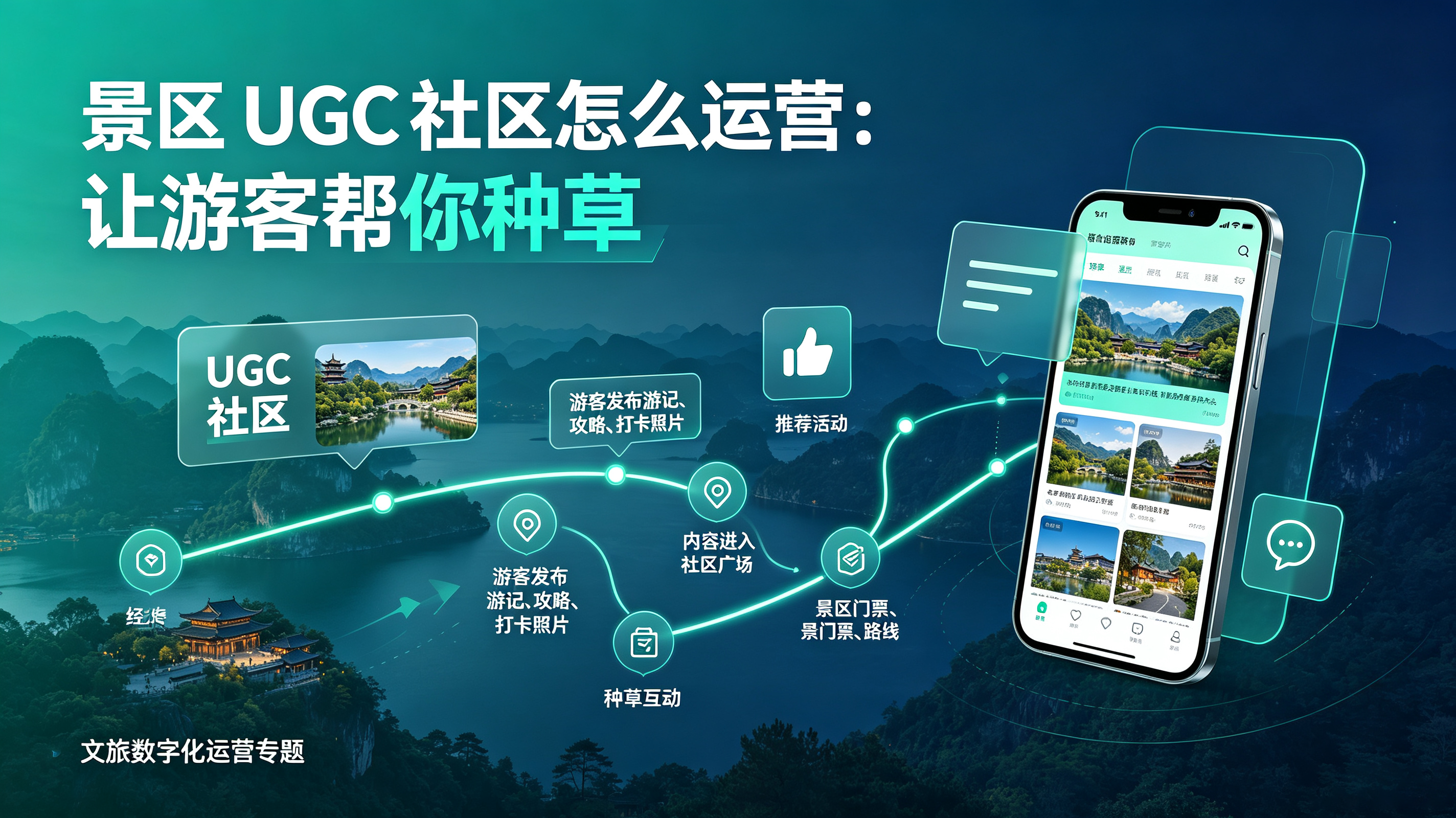 景区 UGC 社区怎么运营：让游客帮你种草