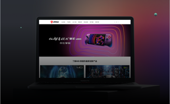微星商城 品牌官方直营平台项目案例